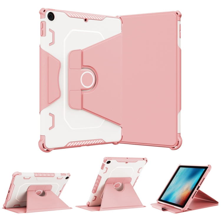 360 Degree Rotating Armored Smart Tablet Leather Case, For iPad 9.7 2018/2017 / Air 1/Air 2, For iPad 10.2 2021, For Samsung Galaxy Tab A8 10.5 2021