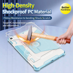 360 Degree Rotating Armored Smart Tablet Leather Case, For iPad 9.7 2018/2017 / Air 1/Air 2, For iPad 10.2 2021, For Samsung Galaxy Tab A8 10.5 2021