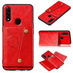 PU + TPU Shockproof Magnetic Protective Case with Card Slots, For OnePlus 8, For OPPO A31 / A8, For OPPO A91, For OPPO Realme X50, For OPPO Realme 6 Pro, For OPPO Find X2