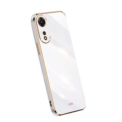 XINLI Straight Edge 6D Electroplate TPU Phone Case, For OPPO A1 Pro 5G, For Realme 10 4G, For Samsung Galaxy Note10+