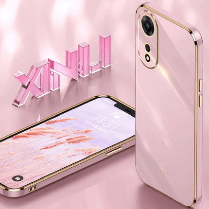 XINLI Straight Edge 6D Electroplate TPU Phone Case, For OPPO A1 Pro 5G, For Realme 10 4G, For Samsung Galaxy Note10+