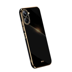 XINLI Straight Edge 6D Electroplate TPU Phone Case