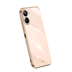 XINLI Straight Edge 6D Electroplate TPU Phone Case