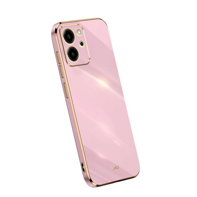 XINLI Straight Edge 6D Electroplate TPU Phone Case