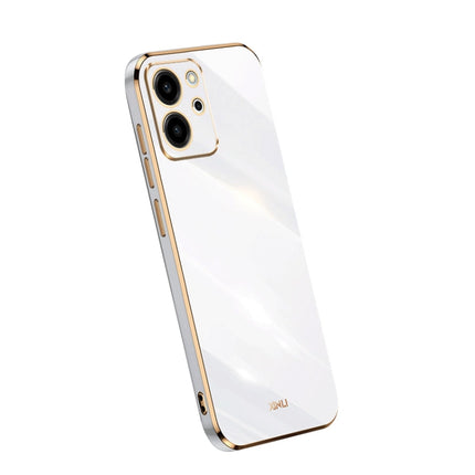 XINLI Straight Edge 6D Electroplate TPU Phone Case