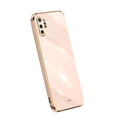 XINLI Straight Edge 6D Electroplate TPU Phone Case