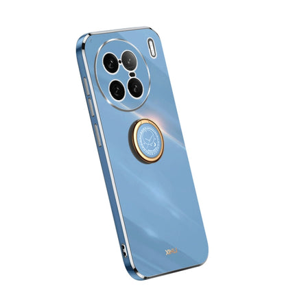 XINLI Straight Edge Electroplate TPU Phone Case with Ring, For Samsung Galaxy A54 5G, For vivo X90 Pro+, For Samsung Galaxy Note10+