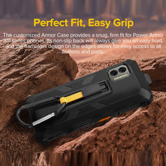 Ulefone Back Clip Phone Case with Carabiner, For Ulefone Power Armor X11 Pro