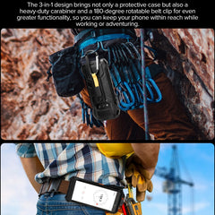 Ulefone Back Clip Phone Case with Carabiner, For Ulefone Power Armor X11 Pro