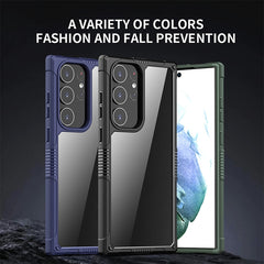 iPAKY Transparent PC + TPU Shockproof Phone Case, For Samsung Galaxy S23 Ultra 5G