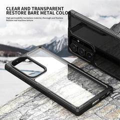 iPAKY Transparent PC + TPU Shockproof Phone Case, For Samsung Galaxy S23 Ultra 5G