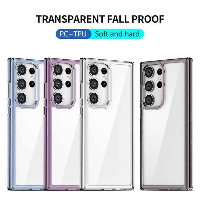 iPAKY Transparent PC + TPU Phone Case, For Samsung Galaxy S23 5G, For Samsung Galaxy S23 Ultra 5G