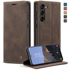 For Samsung Galaxy S23+ 5G / Coffee