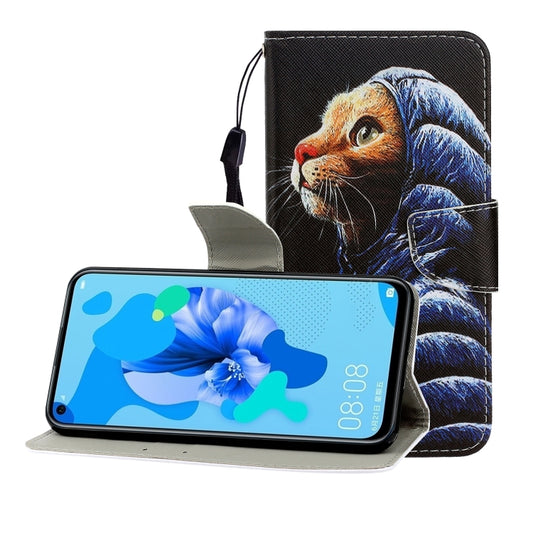 Colored Drawing Horizontal Flip Leather Case with Holder & Card Slot & Wallet, For Huawei Nova 5i / P20 Lite (2019)