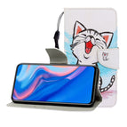 For Huawei P Smart Z / Y9 Prime (2019) / Red Mouth Cat