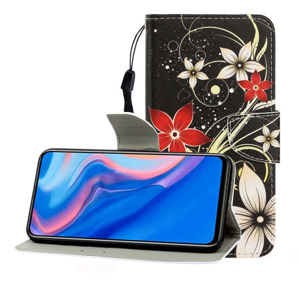Colored Drawing Horizontal Flip Leather Case with Holder & Card Slot & Wallet, For Huawei P Smart Z / Y9 Prime (2019)