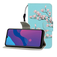 Colored Drawing Horizontal Flip Leather Case with Holder & Card Slot & Wallet, For Huawei Enjoy 10S