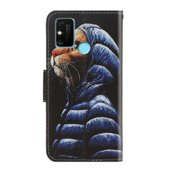 Colored Drawing Horizontal Flip Leather Case with Holder & Card Slot & Wallet, For Huawei Honor 9A