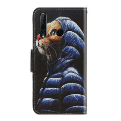 Colored Drawing Horizontal Flip Leather Case with Holder & Card Slot & Wallet, For  Huawei Honor 10i / 20i