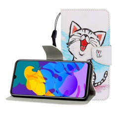 Colored Drawing Horizontal Flip Leather Case with Holder & Card Slot & Wallet, For Huawei Honor Play 4T Pro