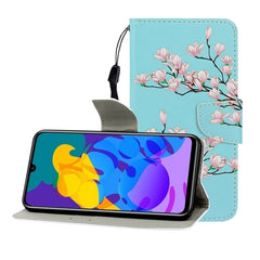 Colored Drawing Horizontal Flip Leather Case with Holder & Card Slot & Wallet, For Huawei Honor Play 4T Pro