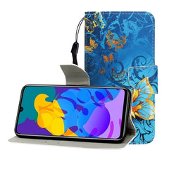 Colored Drawing Horizontal Flip Leather Case with Holder & Card Slot & Wallet, For Huawei Honor Play 4T Pro