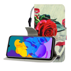 Colored Drawing Horizontal Flip Leather Case with Holder & Card Slot & Wallet, For Huawei Honor Play 4T Pro