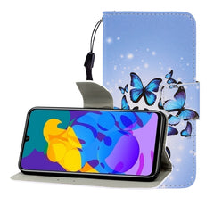 Colored Drawing Horizontal Flip Leather Case with Holder & Card Slot & Wallet, For Huawei Honor Play 4T Pro