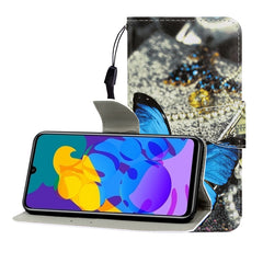 Colored Drawing Horizontal Flip Leather Case with Holder & Card Slot & Wallet, For Huawei Honor Play 4T Pro