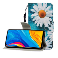 Colored Drawing Horizontal Flip Leather Case with Holder & Card Slot & Wallet, For Huawei Honor Play 3 / Enjoy 10