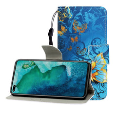 Colored Drawing Horizontal Flip Leather Case with Holder & Card Slot & Wallet, For Huawei Honor V30 / V30 Pro