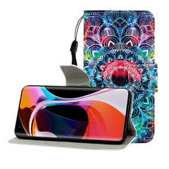 Colored Drawing Horizontal Flip Leather Case with Holder & Card Slot & Wallet, For Xiaomi 10 / 10 Pro