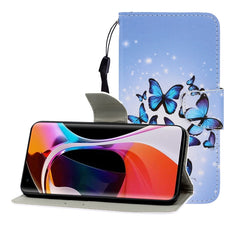 Colored Drawing Horizontal Flip Leather Case with Holder & Card Slot & Wallet, For Xiaomi 10 / 10 Pro