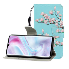 Colored Drawing Horizontal Flip Leather Case with Holder & Card Slot & Wallet, For Xiaomi Note 10 Pro