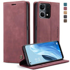 For OPPO Reno7 4G Indonesia / Wine Red