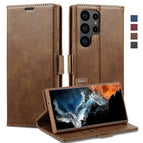 For Samsung Galaxy S23 Ultra 5G / Brown