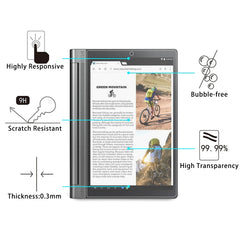 For Lenovo Yoga Tab3 Pro-X90Y 10.1 9H 0.3mm Explosion-proof Tempered Glass Film, For Lenovo Yoga Tab3 Pro-X90Y 10.1