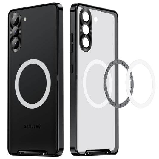 MagSafe Magnetic Frosted Metal Phone Case, For Samsung Galaxy S23 5G, For Samsung Galaxy S23+ 5G, For Samsung Galaxy S23 Ultra 5G