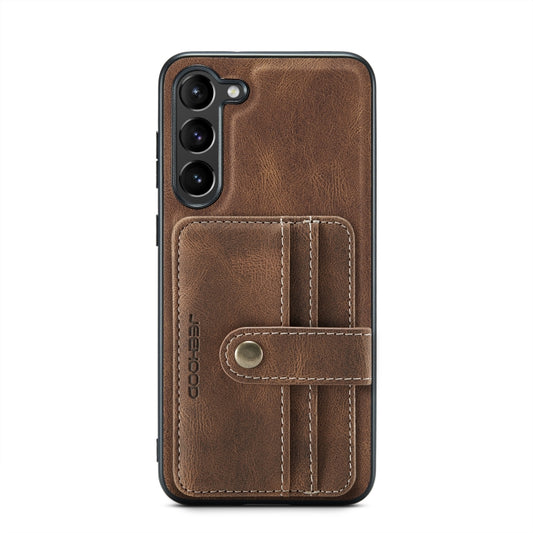 JEEHOOD RFID Anti-Theft Wallet Magnetic Leather Phone Case, For Samsung Galaxy S23 5G, For Samsung Galaxy S23+ 5G