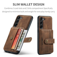 JEEHOOD RFID Anti-Theft Wallet Magnetic Leather Phone Case, For Samsung Galaxy S23 5G, For Samsung Galaxy S23+ 5G