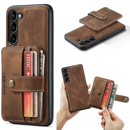 JEEHOOD RFID Anti-Theft Wallet Magnetic Leather Phone Case, For Samsung Galaxy S23 5G, For Samsung Galaxy S23+ 5G