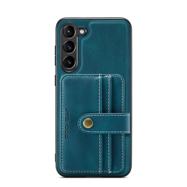 JEEHOOD RFID Anti-Theft Wallet Magnetic Leather Phone Case, For Samsung Galaxy S23 5G, For Samsung Galaxy S23+ 5G