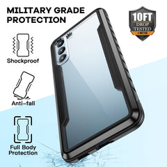 iPAKY Thunder Series Aluminum Frame + TPU Bumper + Clear PC Shockproof Phone Case, For Samsung Galaxy S23 5G, For Samsung Galaxy S22 5G, For Samsung Galaxy S22+ 5G, For Samsung Galaxy S23+ 5G