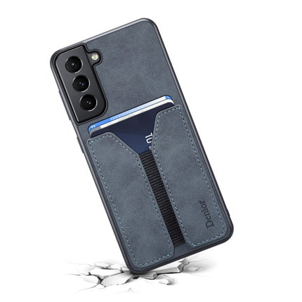 Denior DV Elastic Card PU Back Cover Phone Case, For Samsung Galaxy S23 5G, For Samsung Galaxy S23+ 5G, For Samsung Galaxy S23 Ultra 5G