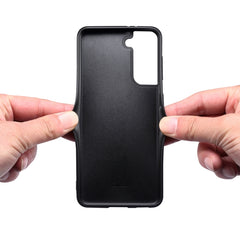 Denior DV Elastic Card PU Back Cover Phone Case, For Samsung Galaxy S23 5G, For Samsung Galaxy S23+ 5G, For Samsung Galaxy S23 Ultra 5G