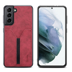Denior DV Elastic Card PU Back Cover Phone Case, For Samsung Galaxy S23 5G, For Samsung Galaxy S23+ 5G, For Samsung Galaxy S23 Ultra 5G