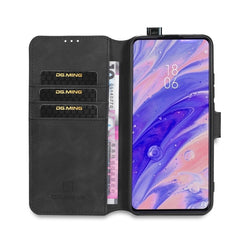 DG.MING Retro Oil Side Horizontal Flip Case with Holder & Card Slots & Wallet, For Xiaomi Redmi K30 Pro, For Xiaomi Redmi Note 9S