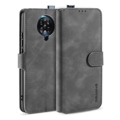 DG.MING Retro Oil Side Horizontal Flip Case with Holder & Card Slots & Wallet, For Xiaomi Redmi K30 Pro, For Xiaomi Redmi Note 9S