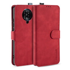 DG.MING Retro Oil Side Horizontal Flip Case with Holder & Card Slots & Wallet, For Xiaomi Redmi K30 Pro, For Xiaomi Redmi Note 9S