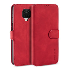 DG.MING Retro Oil Side Horizontal Flip Case with Holder & Card Slots & Wallet, For Xiaomi Redmi K30 Pro, For Xiaomi Redmi Note 9S